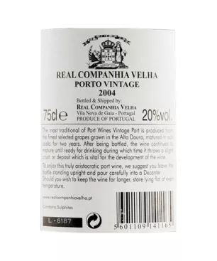 2004 Real Companhia Velha Vintage - Encontros com Vinho Premium