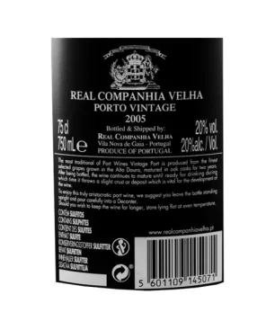 2005 Real Companhia Velha Vintage - Encontros com Vinho Premium