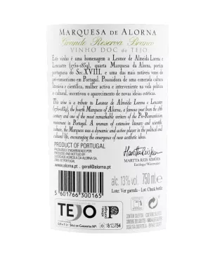 2015 Marquesa de Alorna Grande Reserva Branco - Encontros com Vinho Premium