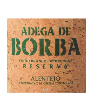 2016 Borba Rótulo de Cortiça Reserva Branco DOC - Encontros com Vinho Premium