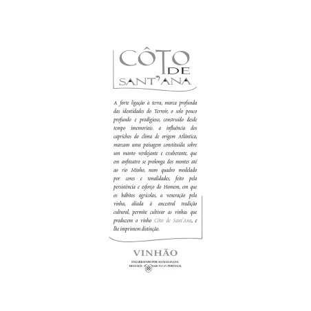 2018 Côto de Sant'Ana Tinto