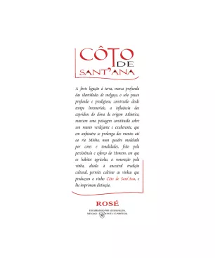 2018 Côto de Sant'Ana Rosé