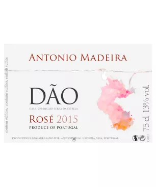 2015 António Madeira Rosé - Encontros com Vinho Premium