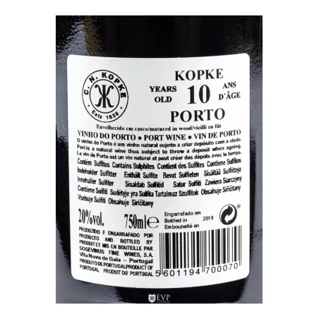 Kopke 10 Anos Tawny