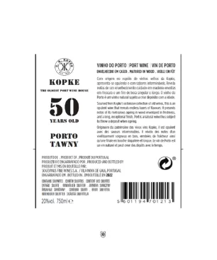 Kopke 50 Anos Tawny - Encontros com Vinho Premium