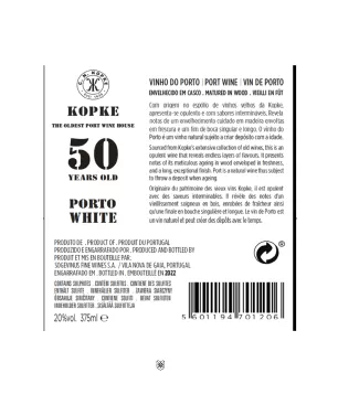 Kopke 50 Anos White - Encontros com Vinho Premium