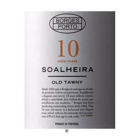 Borges Soalheira 10 Anos Tawny