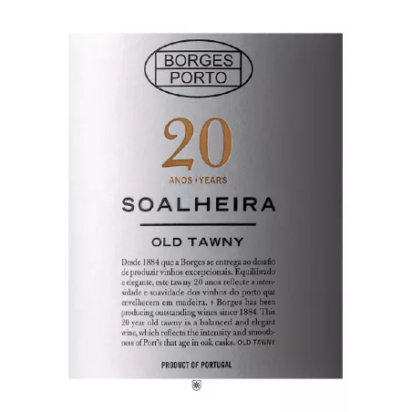 Borges Soalheira 20 Anos Tawny