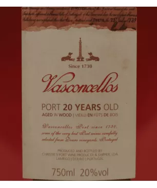 Vasconcellos Decanter 20 Anos Tawny