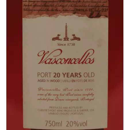 Vasconcellos Decanter 20 Anos Tawny