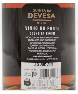 1969 Quinta da Devesa Colheita White - Encontros com Vinho Premium