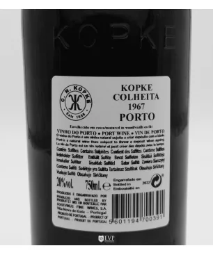 1967 Kopke Colheita Tawny - Encontros com Vinho Premium