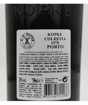 1978 Kopke Colheita Tawny - Encontros com Vinho Premium