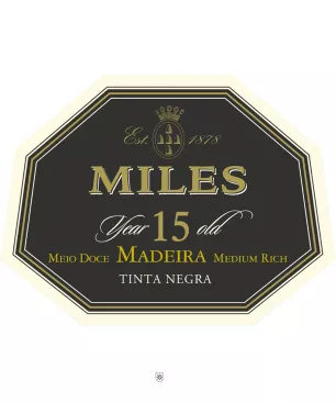 Miles Madeira 15 Anos Medium Rich - Encontros com Vinho Premium