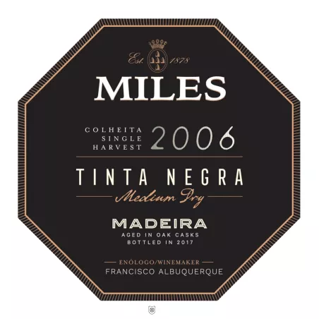 2006 Miles Madeira Colheita Medium Dry