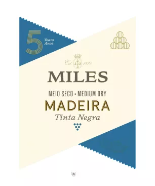 Miles Madeira 5 Anos Medium Dry