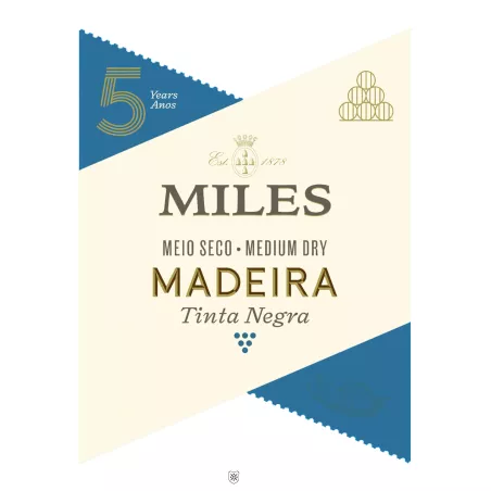 Miles Madeira 5 Anos Medium Dry