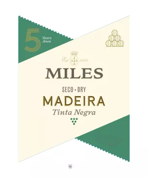 Miles Madeira 5 Anos Dry - Encontros com Vinho Premium