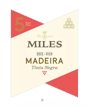 Miles Madeira 5 Anos Rich - Encontros com Vinho Premium