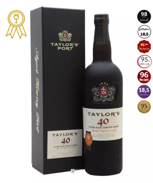 Taylor's 40 Anos Tawny - Encontros com Vinho Premium