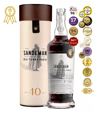 Sandeman 40 Anos Tawny - Encontros com Vinho Premium