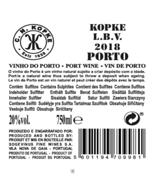 2018 Kopke LBV